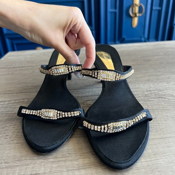 Giuseppi Zanotti Crystal Kitten Heels - Picture 2 of 4